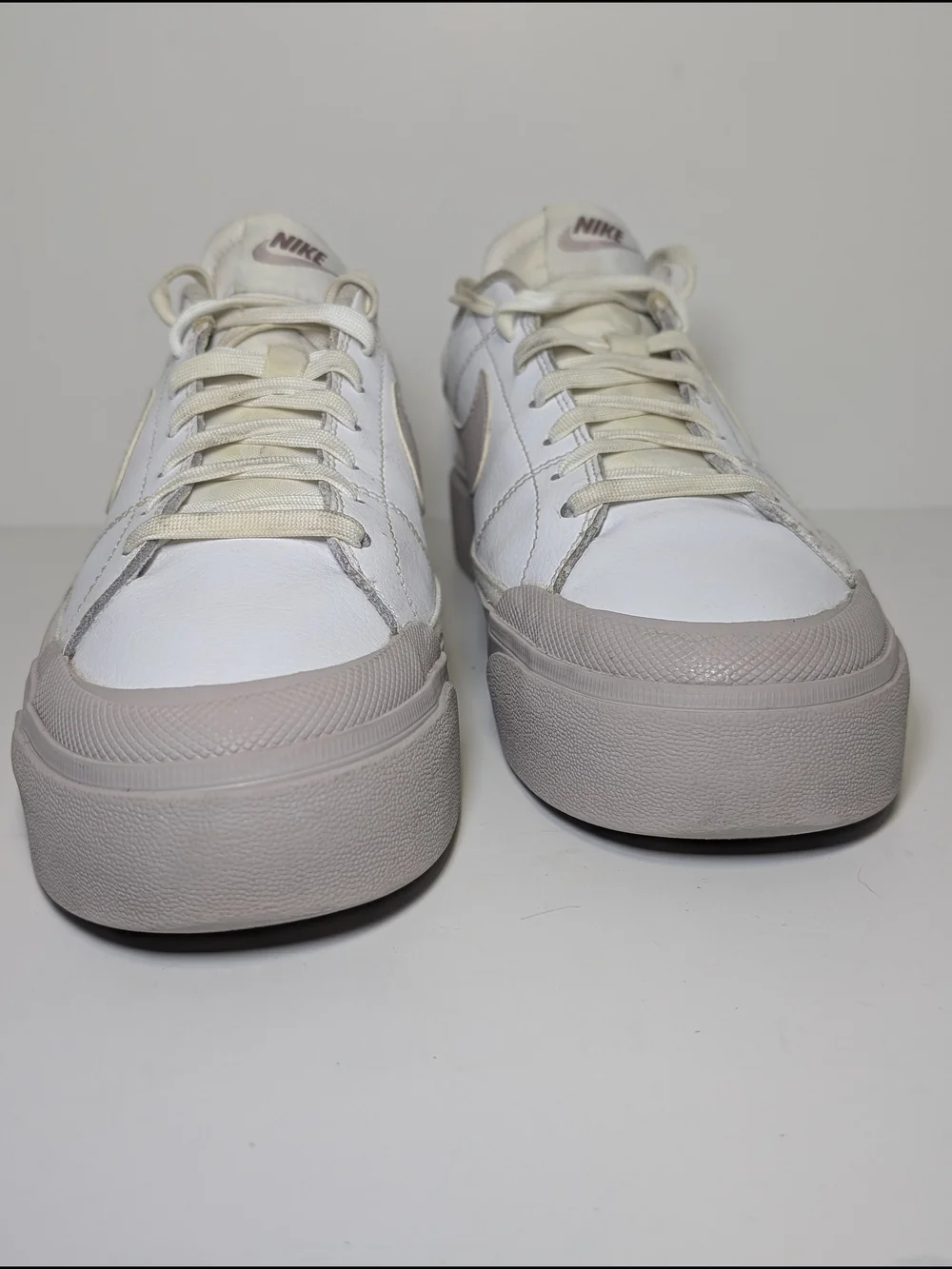 Nike Court Legacy Lift White Smoky Mauve Women’s Size 9.5